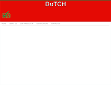 Tablet Screenshot of dutchbattery.com